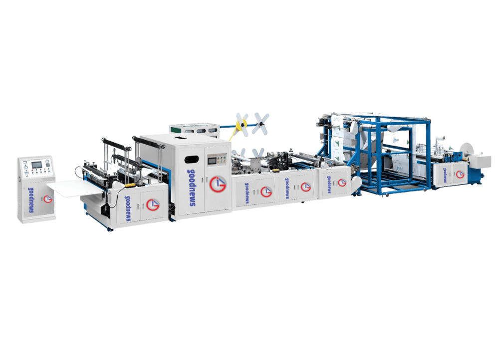 Non Woven Bag Making Machine with handle attachment